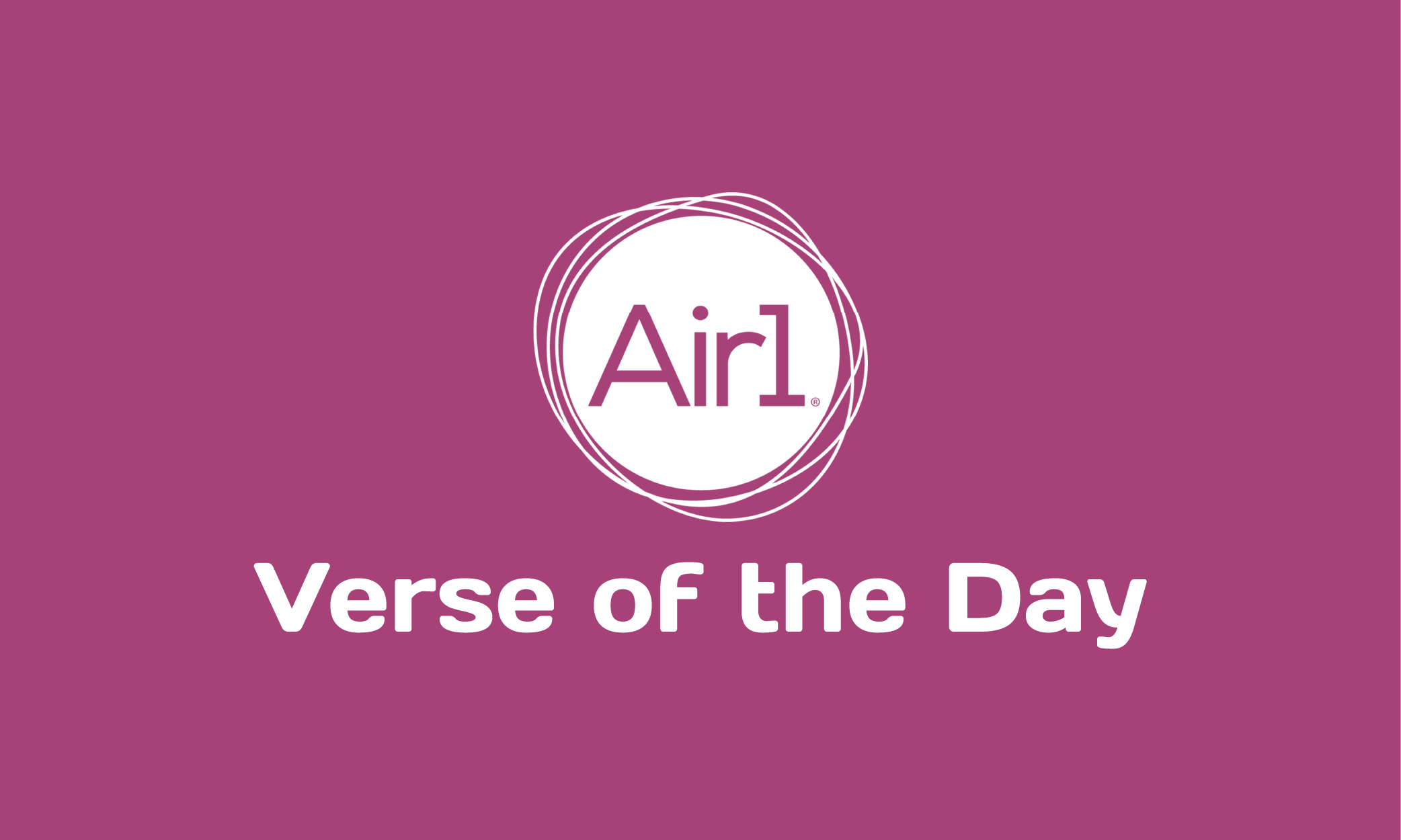 Air1 VOTD