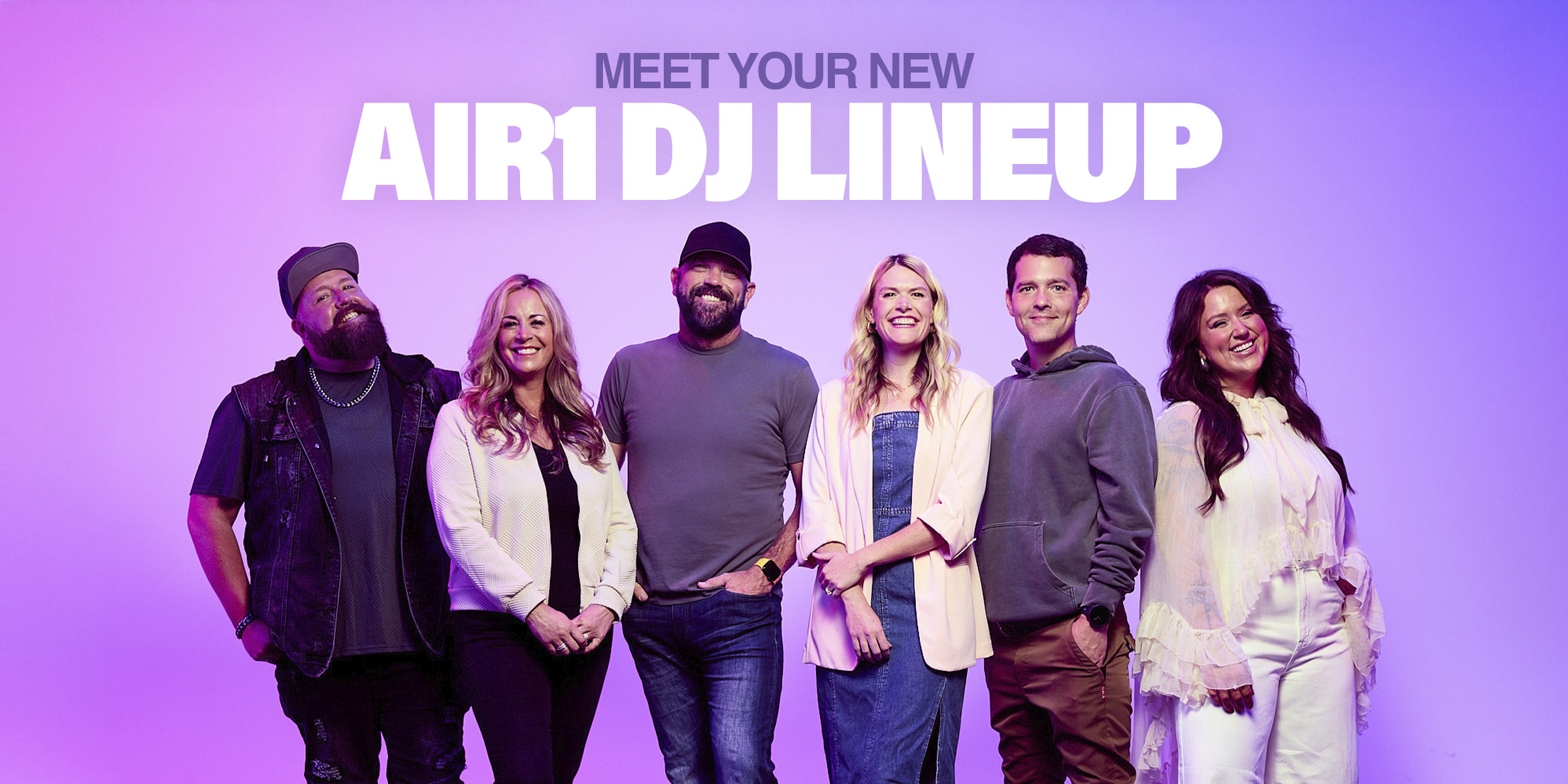 Meet Your New Air1 DJ Lineup