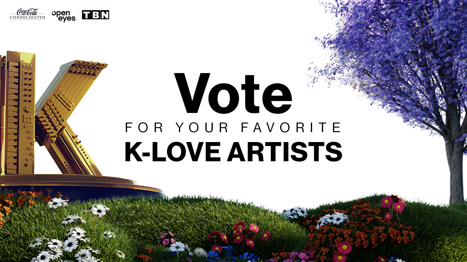 Vote for your favorite K-LOVE artists to win at the 2026 K-LOVE Fan Awards