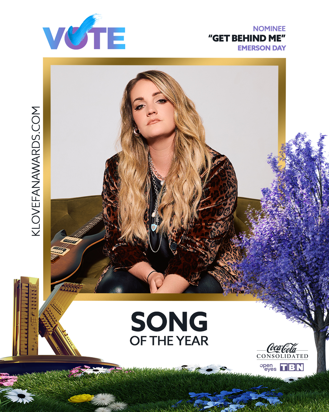 Vote Get Behind Me for Song of the Year at the 2026 K-LOVE Fan Awards