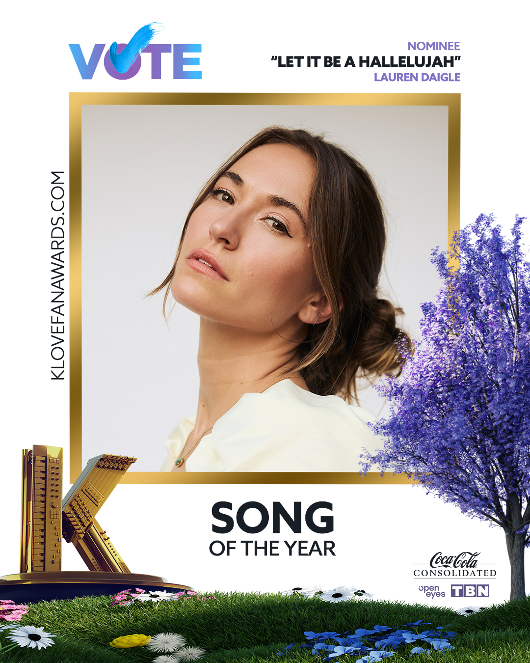 Vote Let It Be A Hallelujah for Song of the Year at the 2026 K-LOVE Fan Awards