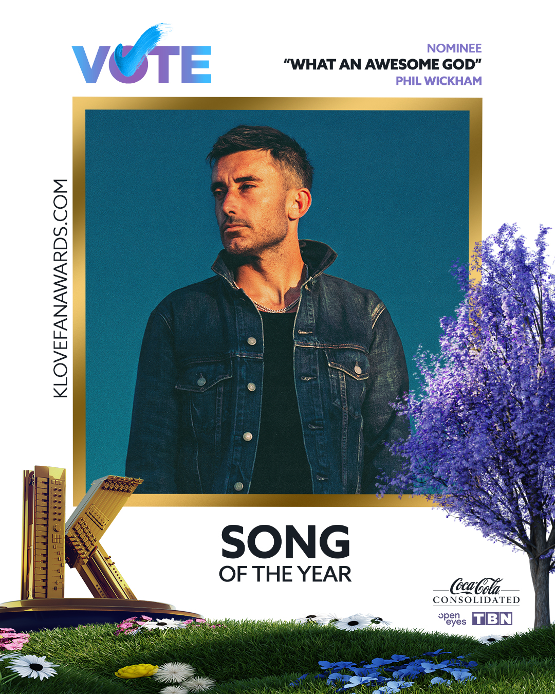 Vote What An Awesome God for Song of the Year at the 2026 K-LOVE Fan Awards