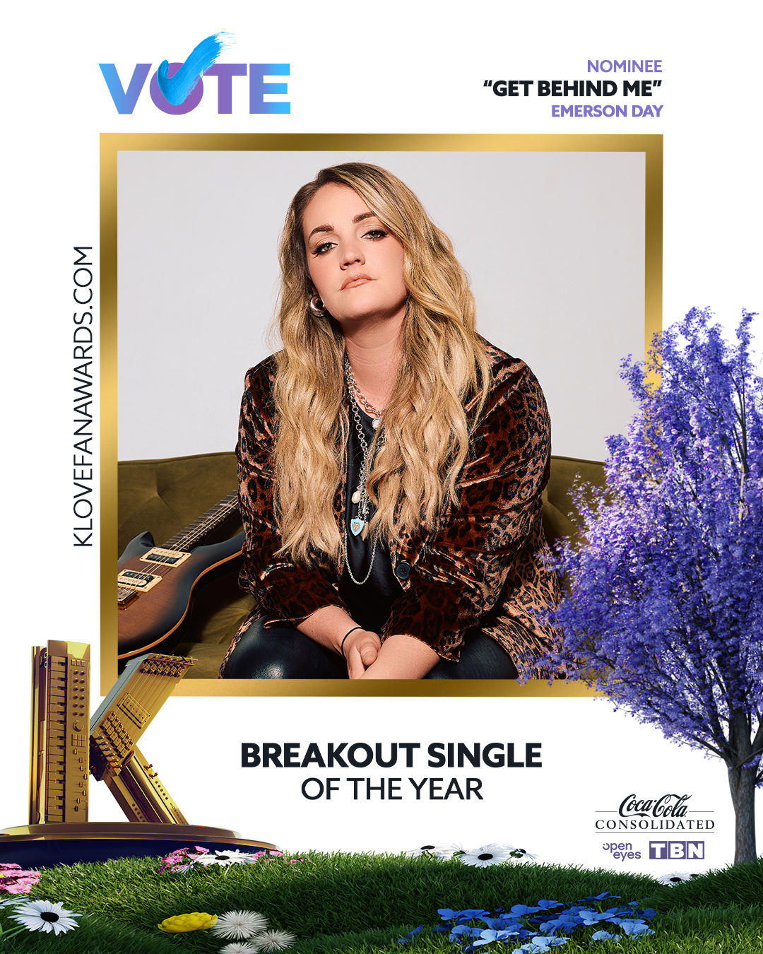 Vote Get Behind Me for Breakout Single of the Year at the 2026 K-LOVE Fan Awards