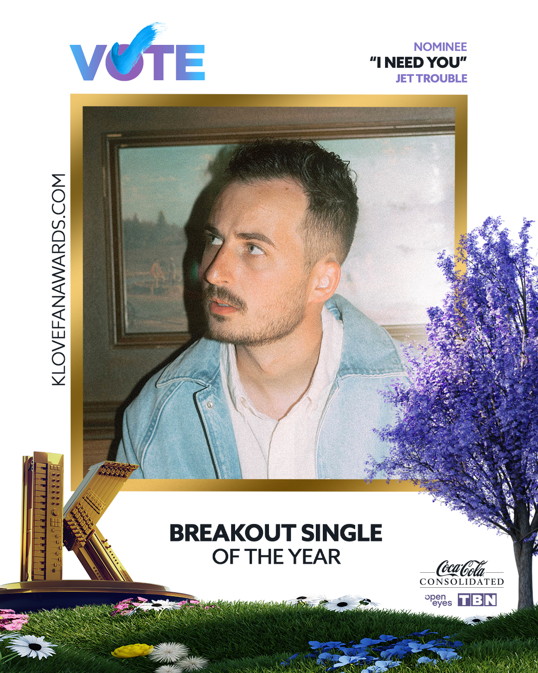 Vote I Need You for Breakout Single of the Year at the 2026 K-LOVE Fan Awards