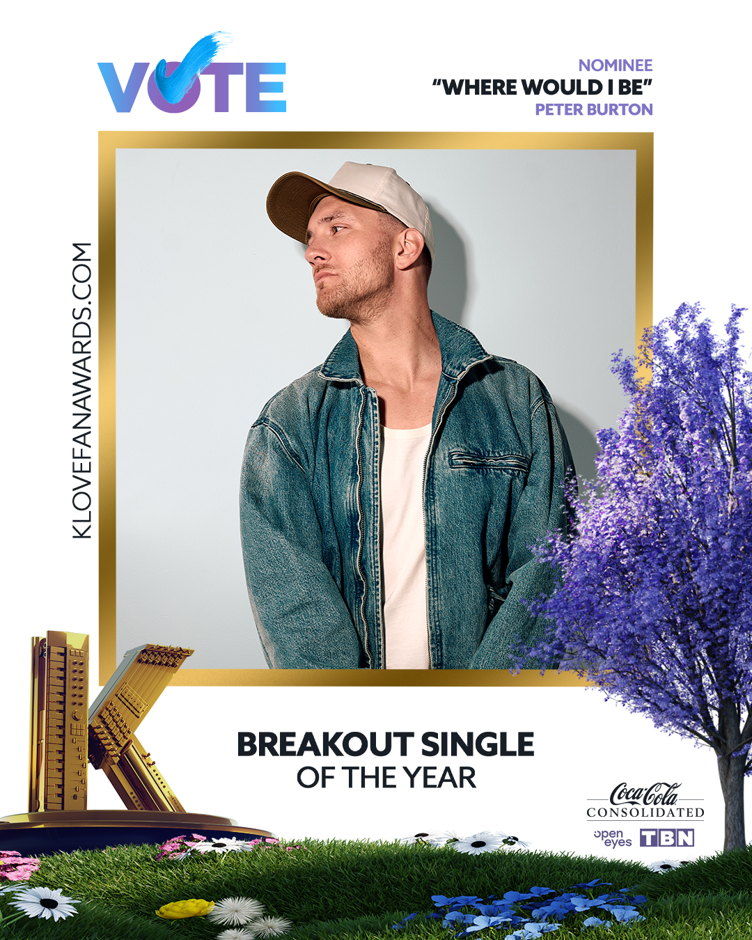 Vote Where Would I Be for Breakout Single of the Year at the 2026 K-LOVE Fan Awards
