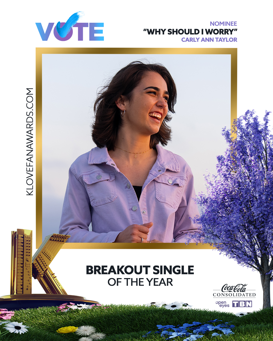 Vote Why Should I Worry for Breakout Single of the Year at the 2026 K-LOVE Fan Awards