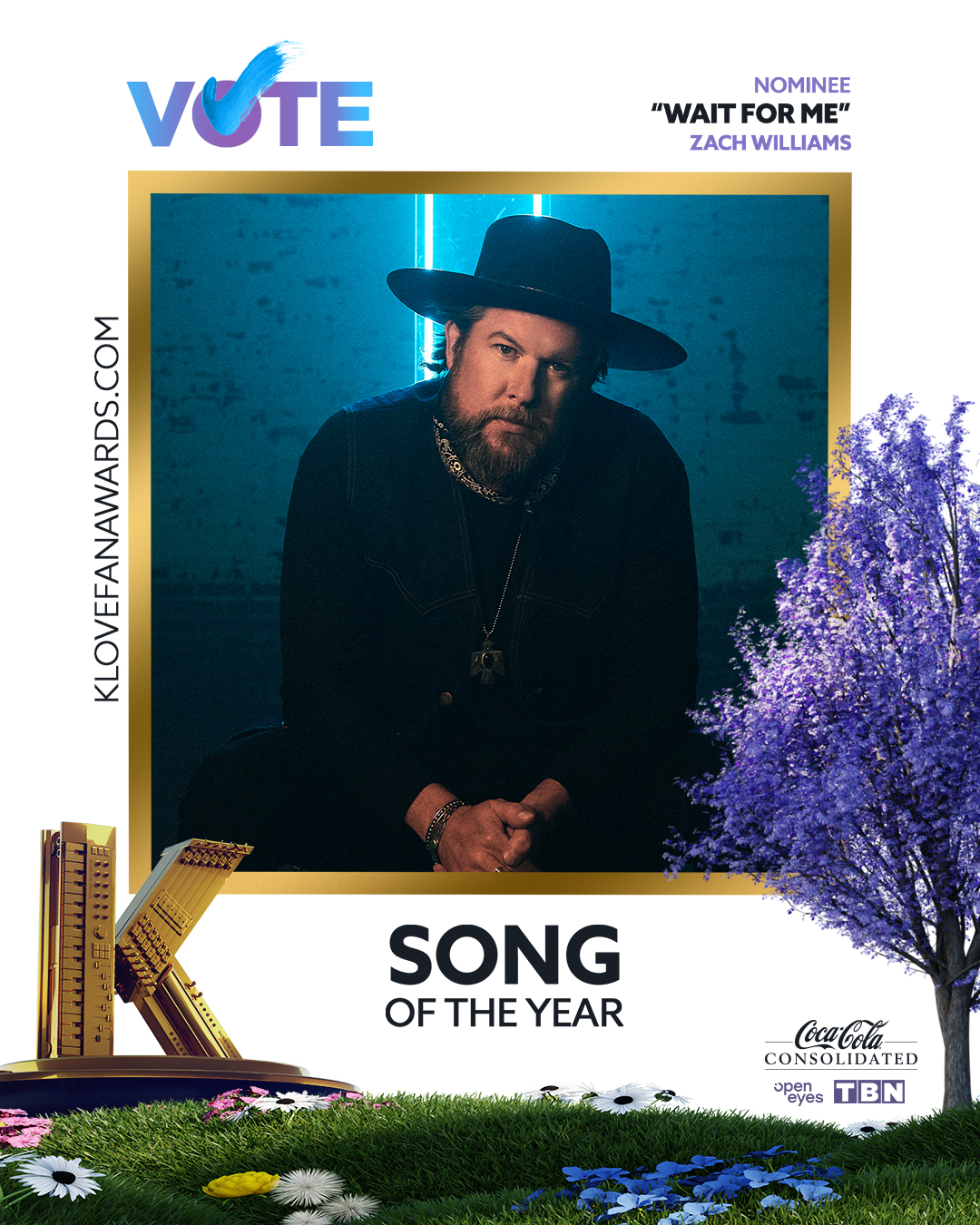 Vote Wait For Me for Song of the Year at the 2026 K-LOVE Fan Awards