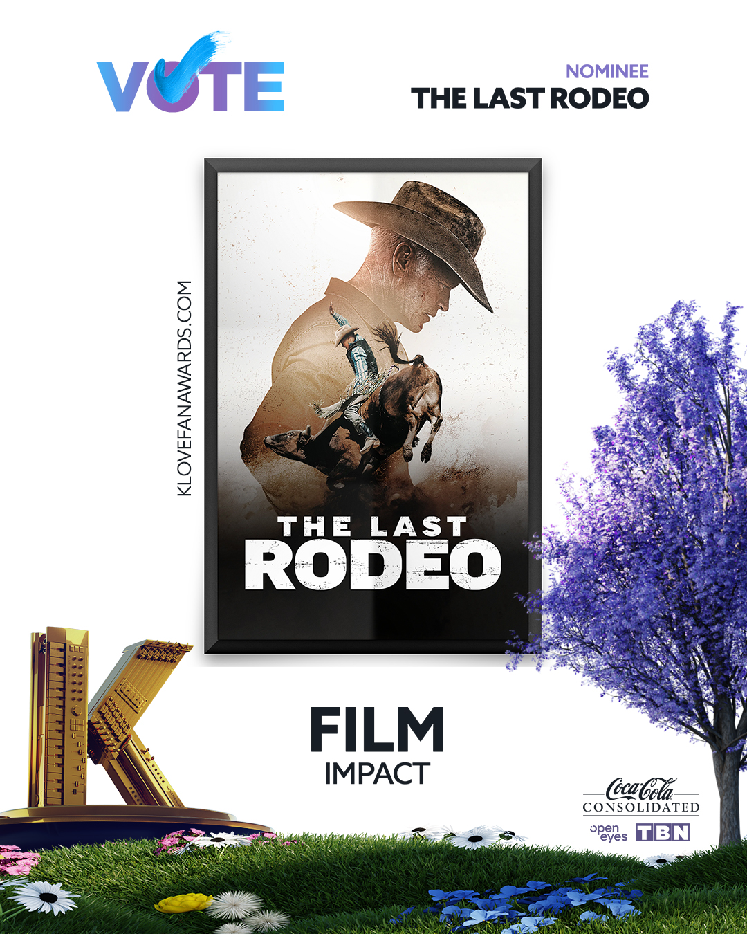 Vote The Last Rodeo for Film Impact in the 2026 K-LOVE Fan Awards