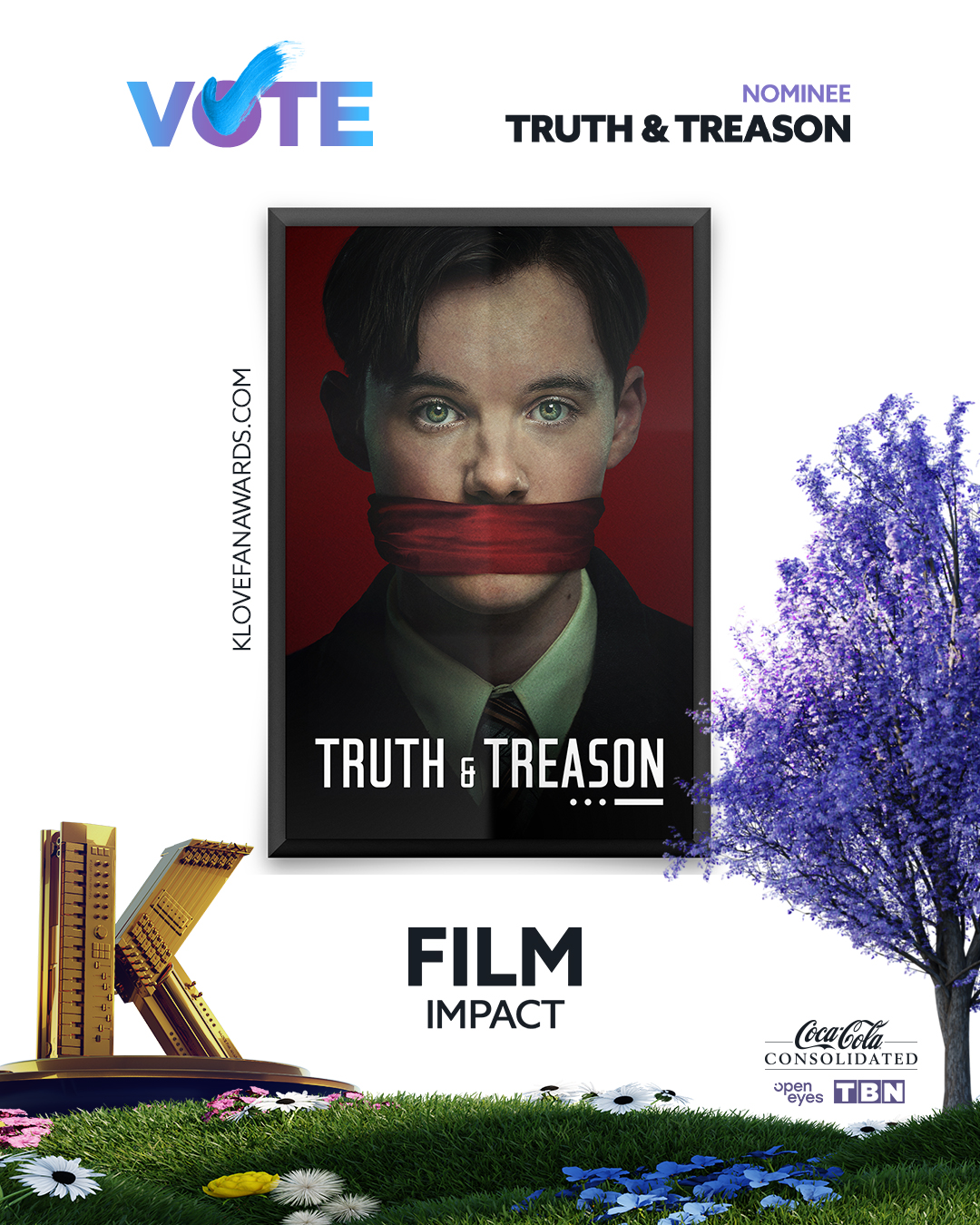 Vote Truth and Treason for Film Impact in the 2026 K-LOVE Fan Awards