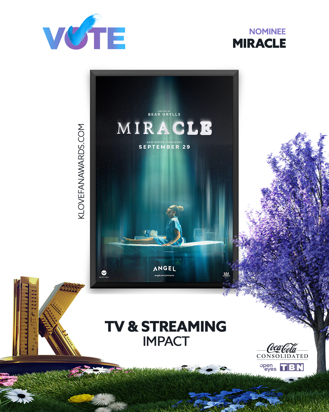 Vote Miracle for TV Streaming Impact at the 2026 K-LOVE Fan Awards
