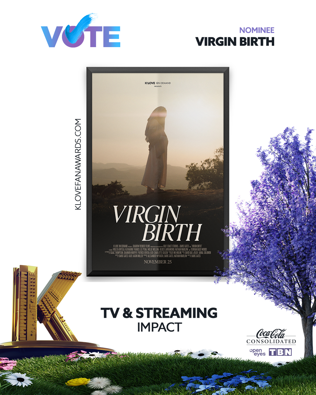 Vote Virgin Birth for TV Streaming Impact at the 2026 K-LOVE Fan Awards