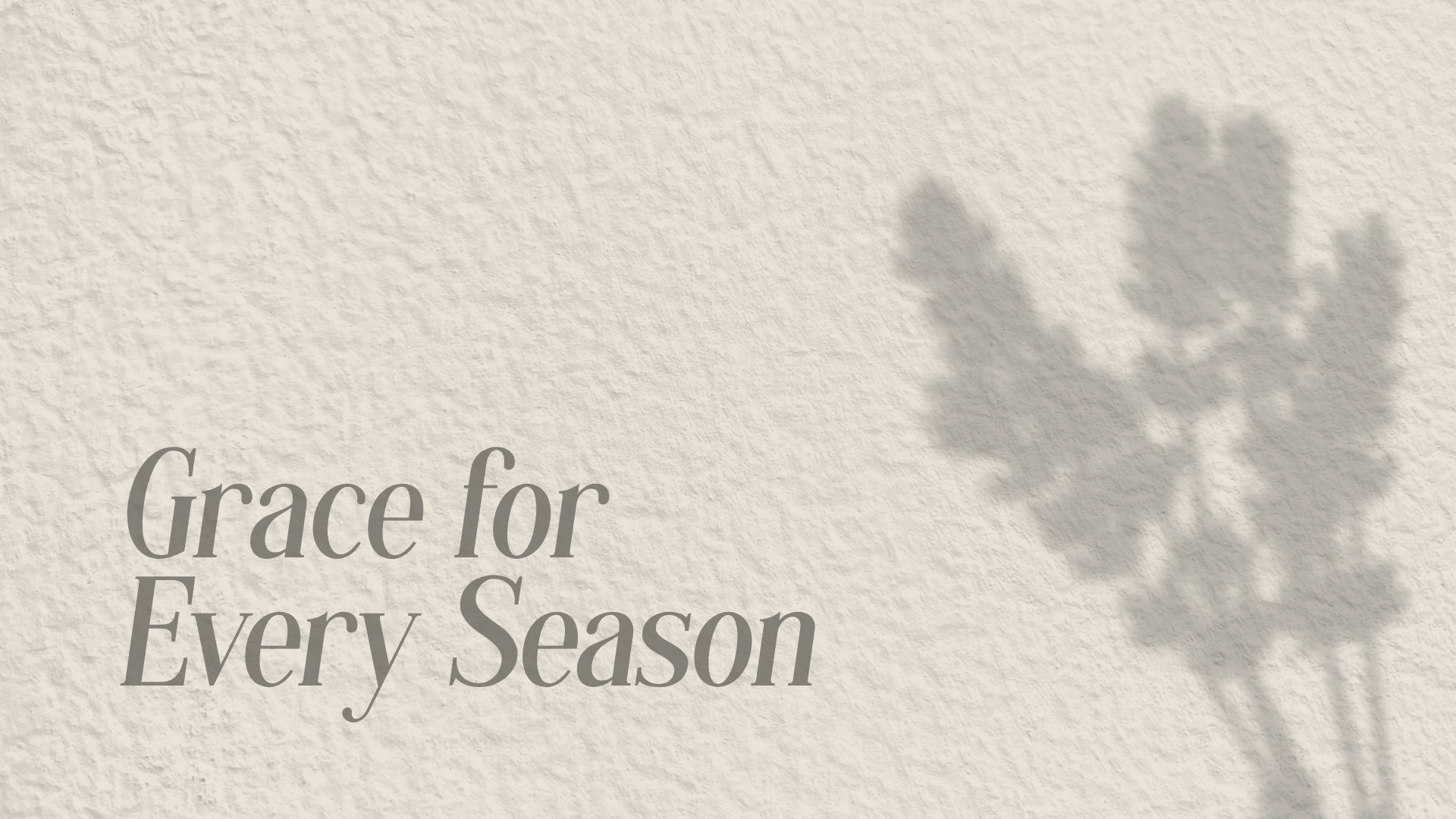 Grace for Every Season Image