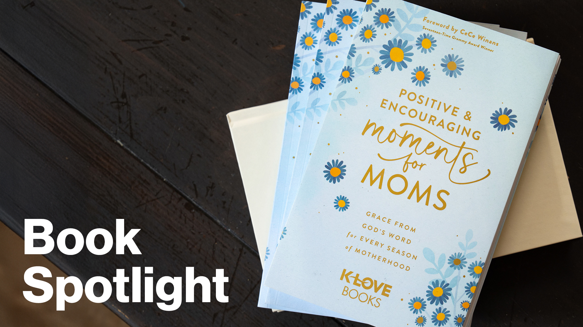 Book Spotlight Positive and Encouraging Moments for Moms