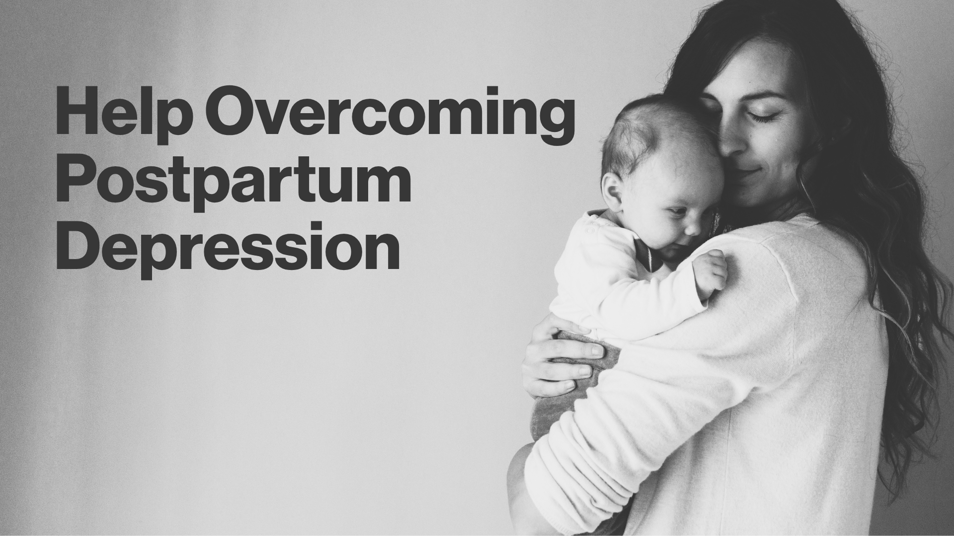 Help Overcoming Postpartum Depression Image