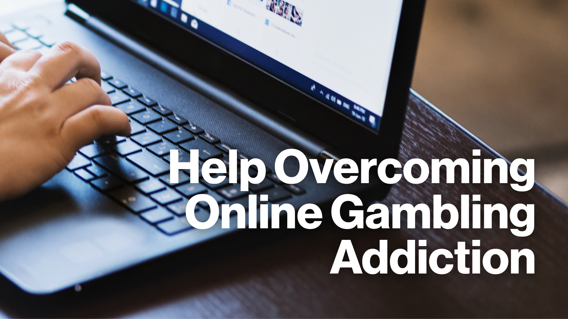 Help Overcoming Online Gambling Addiction Image