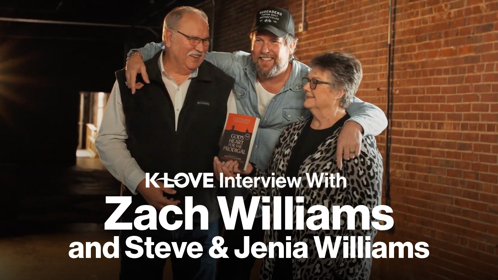 K-LOVE Interview With Zach Williams and Steve and Jenia Williams