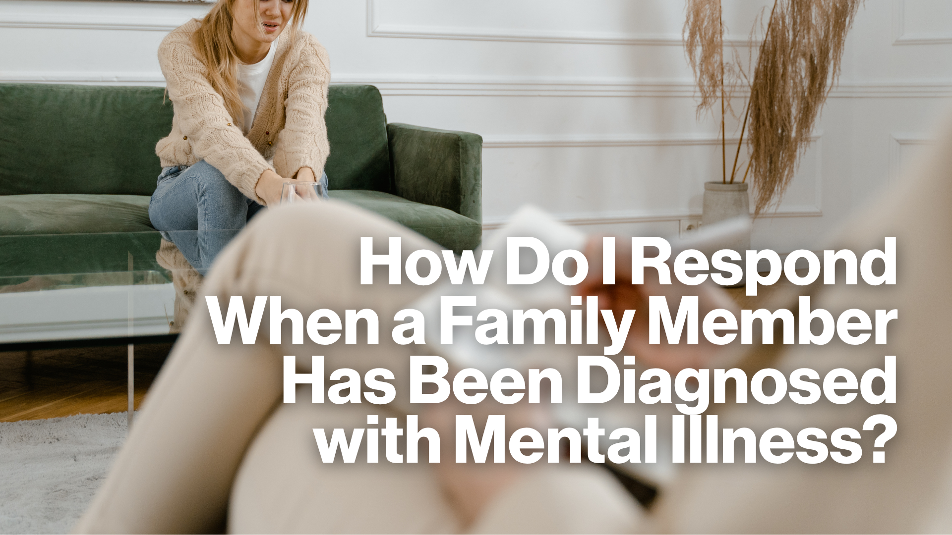 How Do I Respond When a Family Member Has Been Diagnosed with Mental Illness? Image