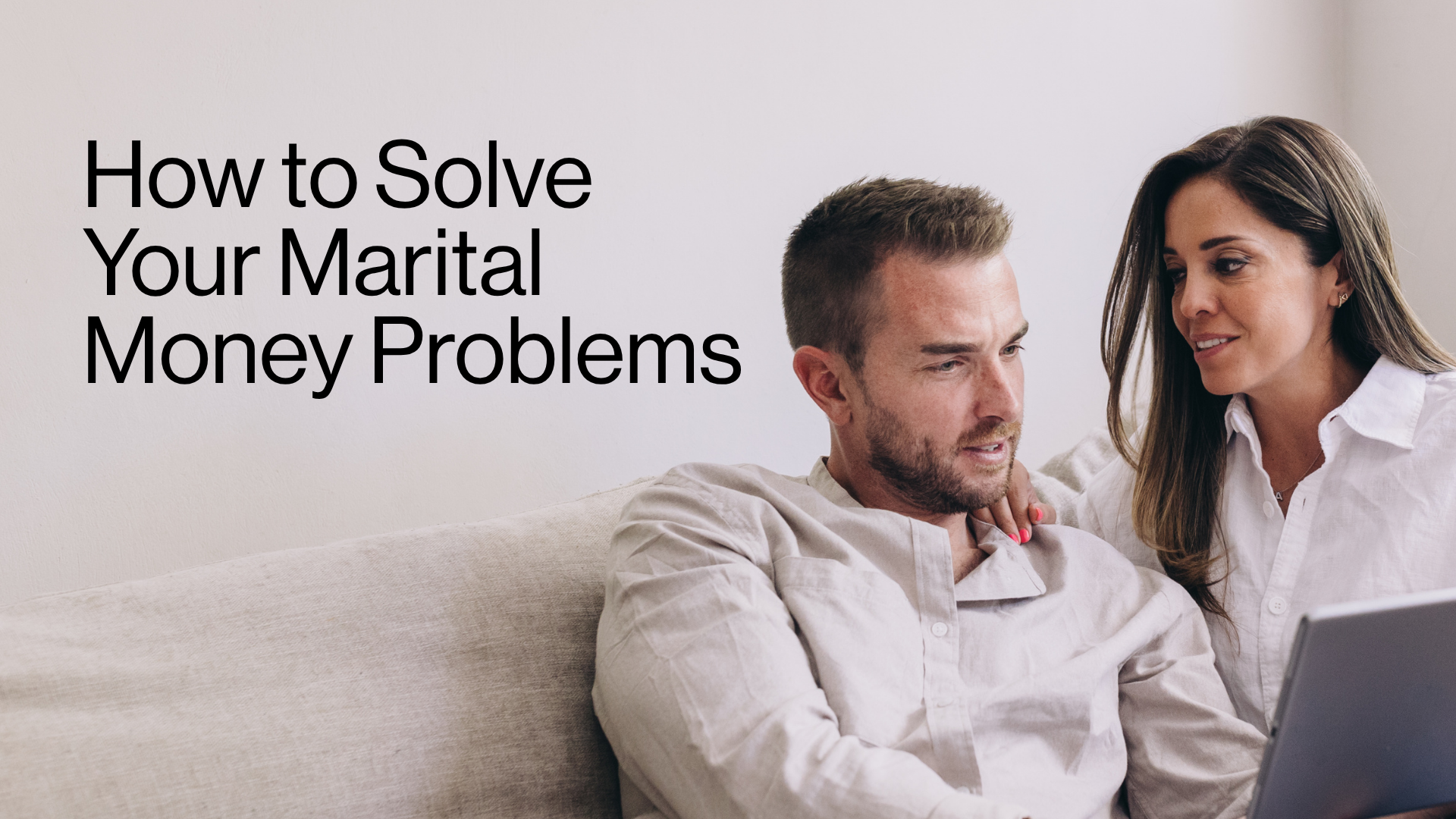 How to Solve Your Marital Money Problems Image