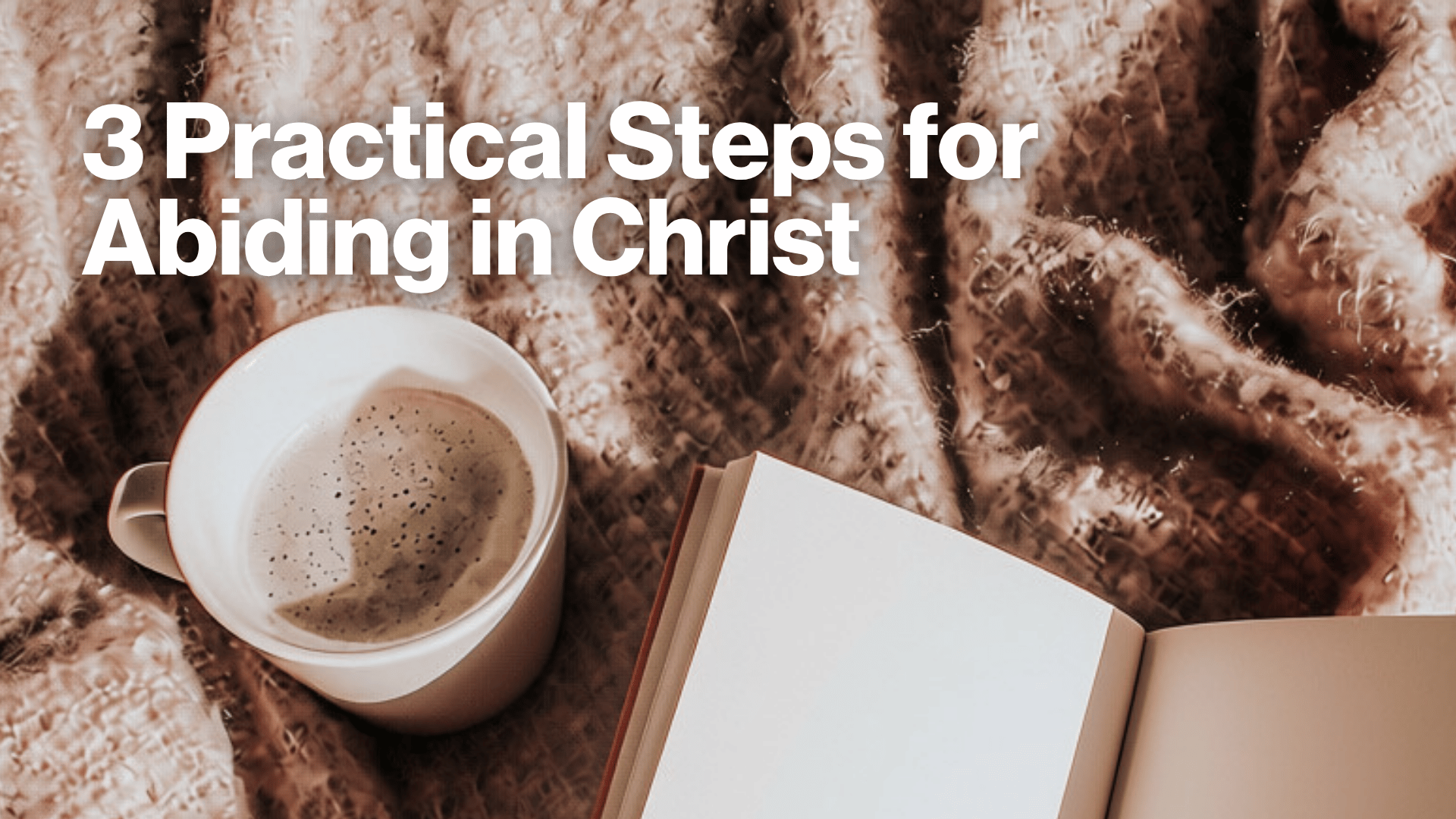 3 Practical Steps for Abiding in Christ Image