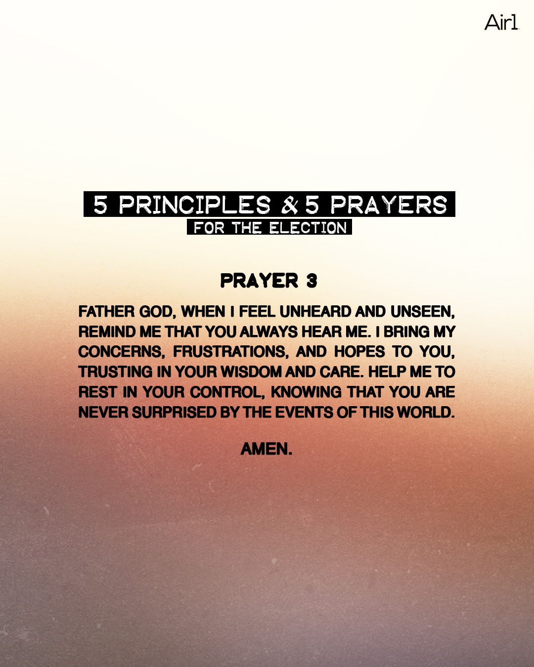 Prayer 3