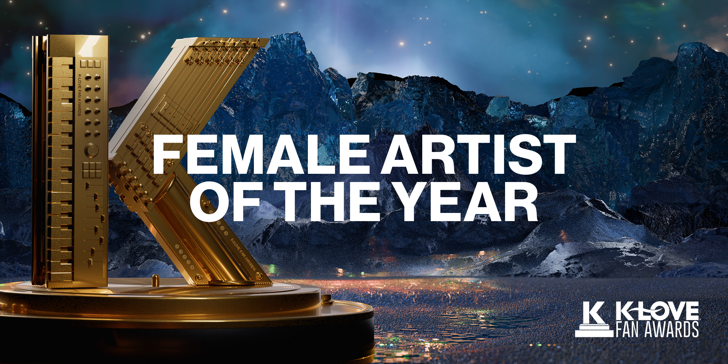 Vote for your favorite KLOVE female artist to win at the 2025 KLOVE Fan Awards