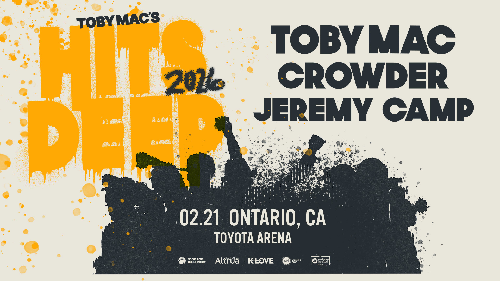 TobyMac's Hits Deep Tour 2026