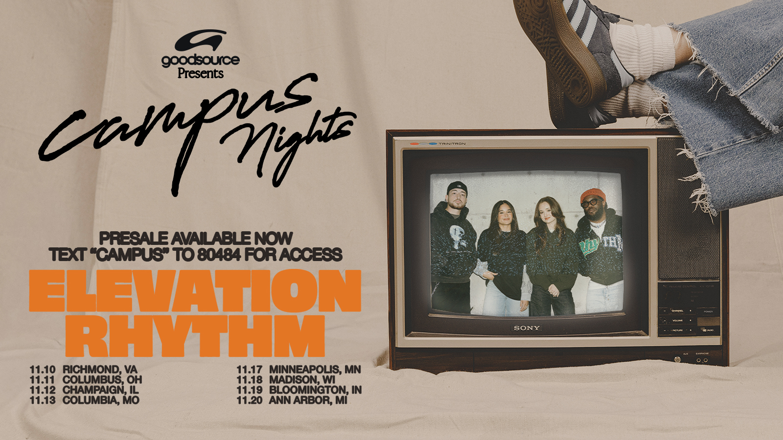 Goodsource Presents Campus Nights with Elevation Rhythm