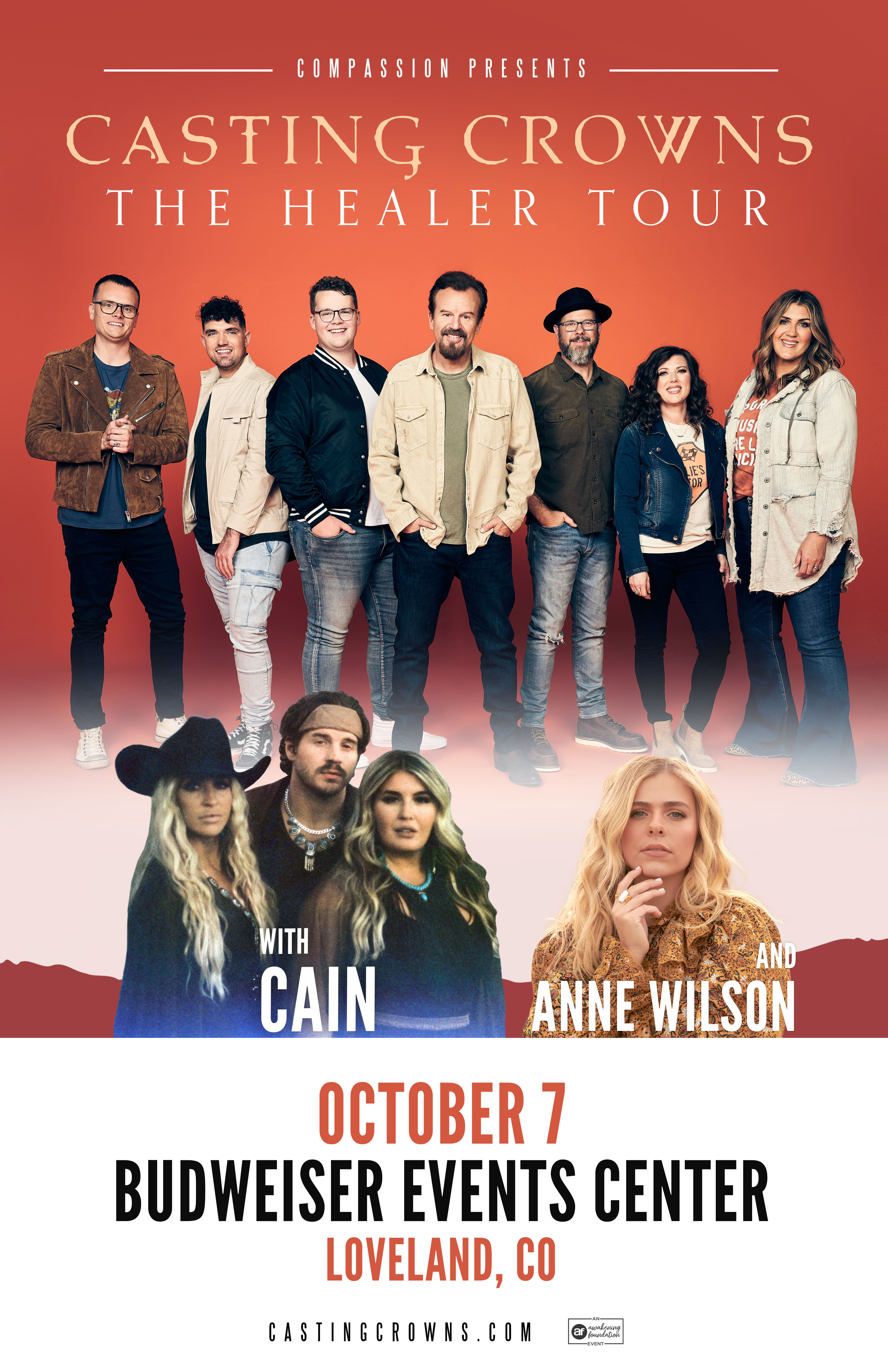 Casting Crowns The Healer Tour