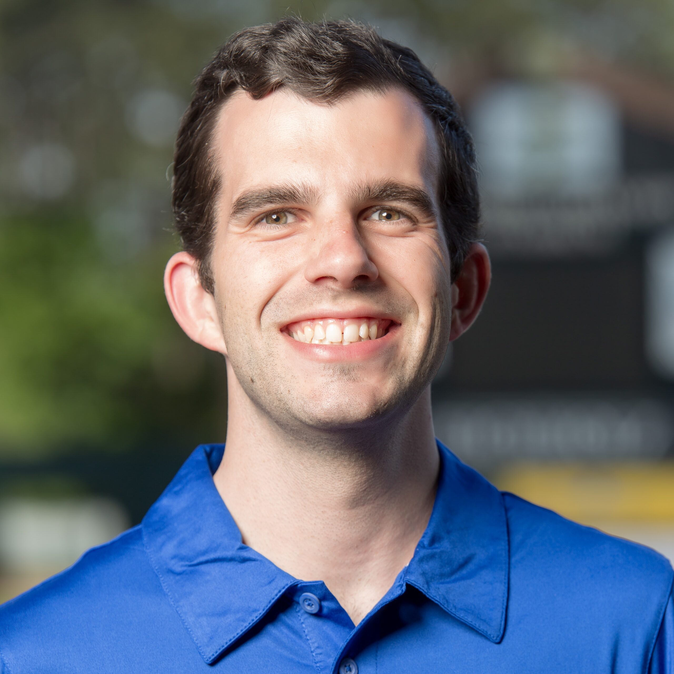 Man smiling