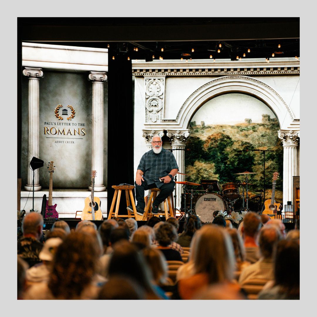 Pastor Brett Meador at Athey Creek Church in Portland, OR