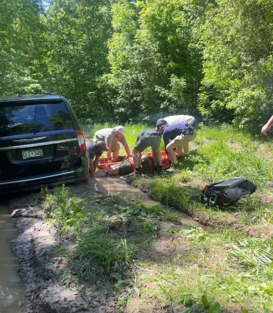 Kathryn rescued in Minnesota wilderness