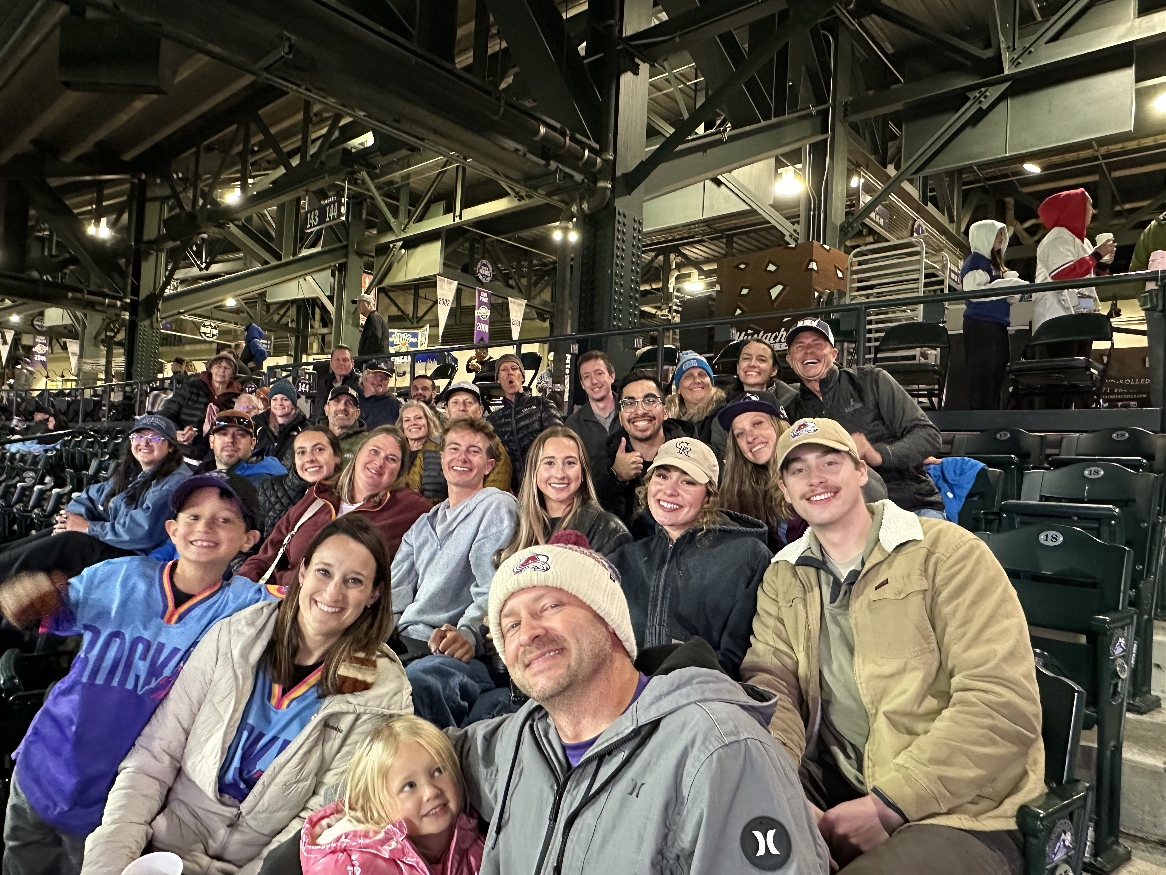 Scott and Ethan Pesch with family.