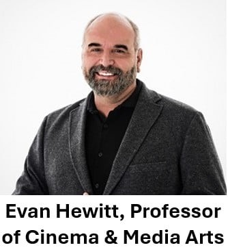 Oral Roberts University’s (ORU) Evan Hewitt, Professor of Cinema & Media Arts,