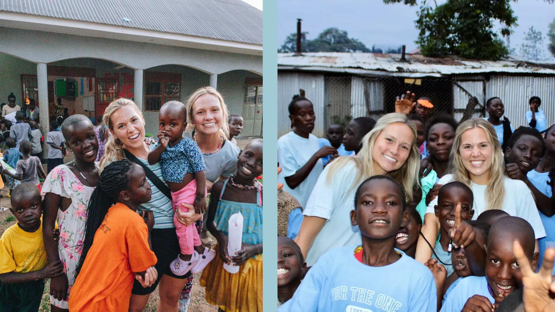 Jacqui and Ashley - Founders of For The One International
