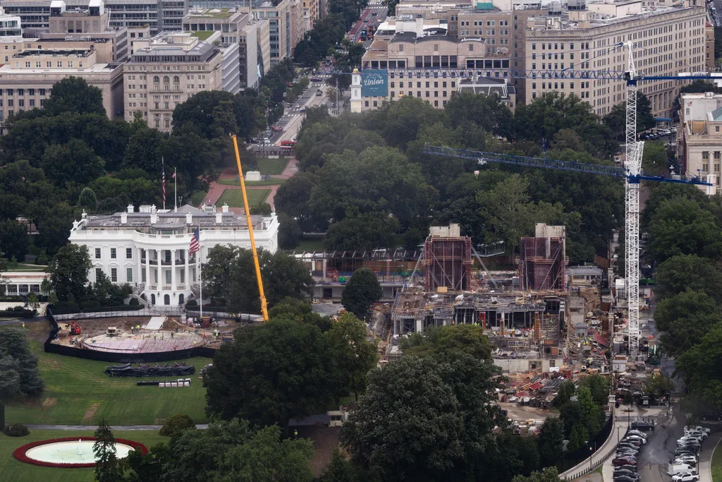 Federal Appeals Court Calls Halt To White House Ballroom Construction