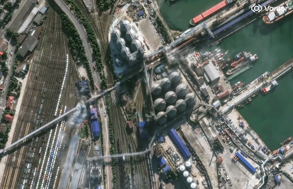 Ukrainian Drones Pound Oil Refinery Deep Within Russia