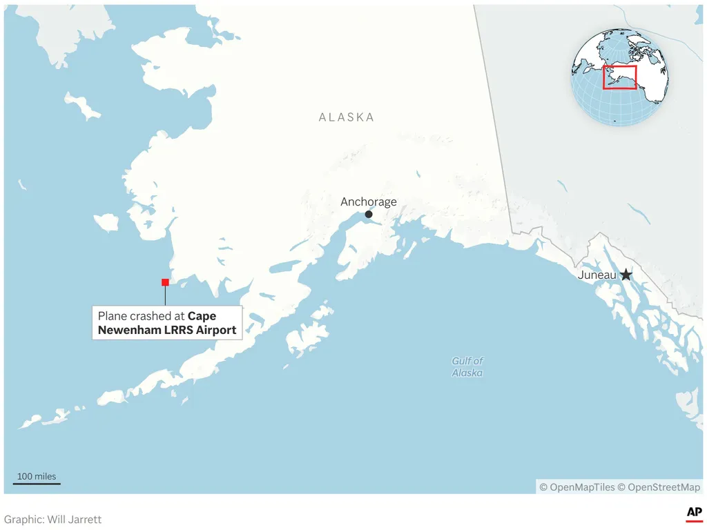 8 Lives Lost In Crash Near Military Radar Site In Alaska