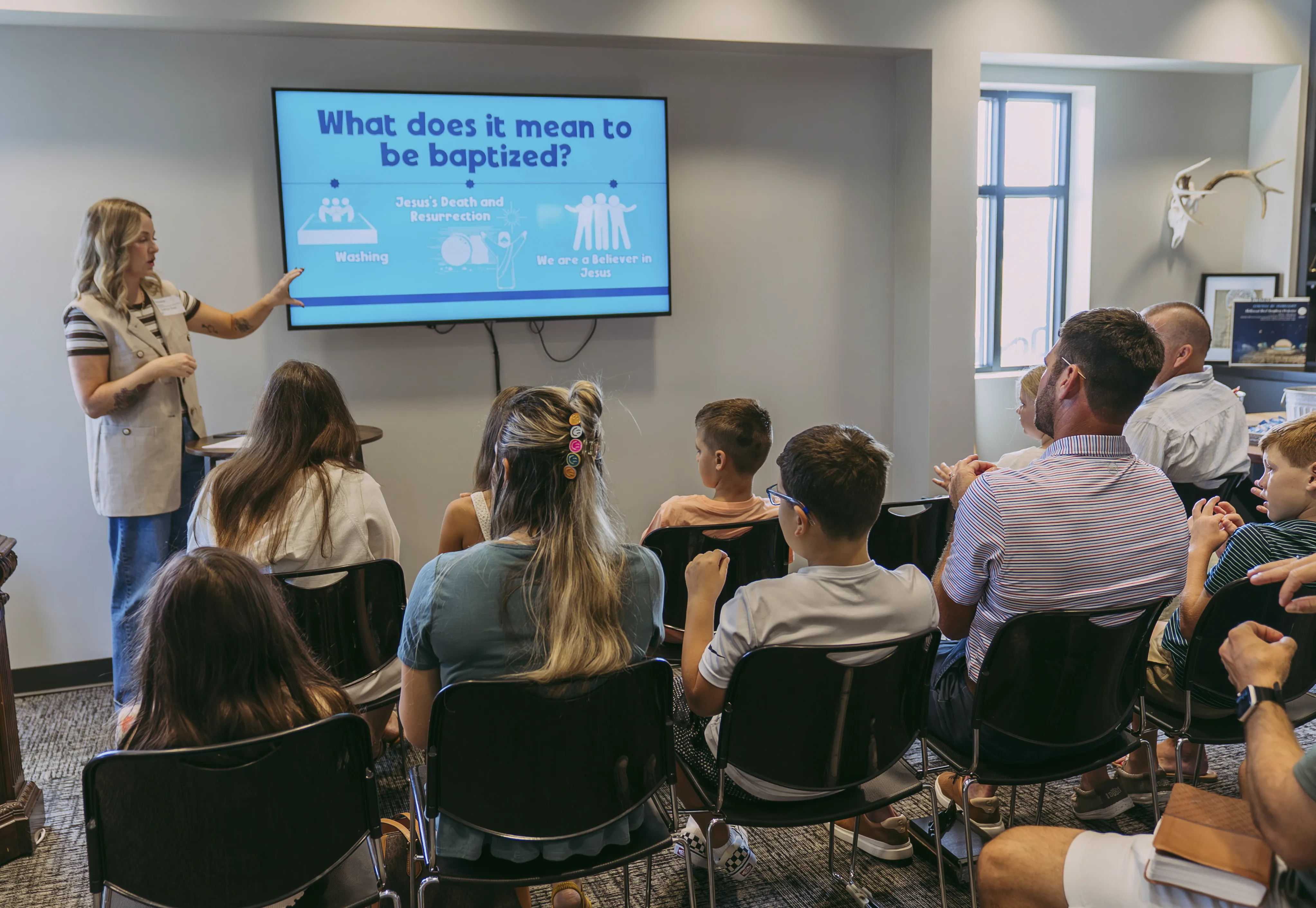 Lucy Teaching About Baptism