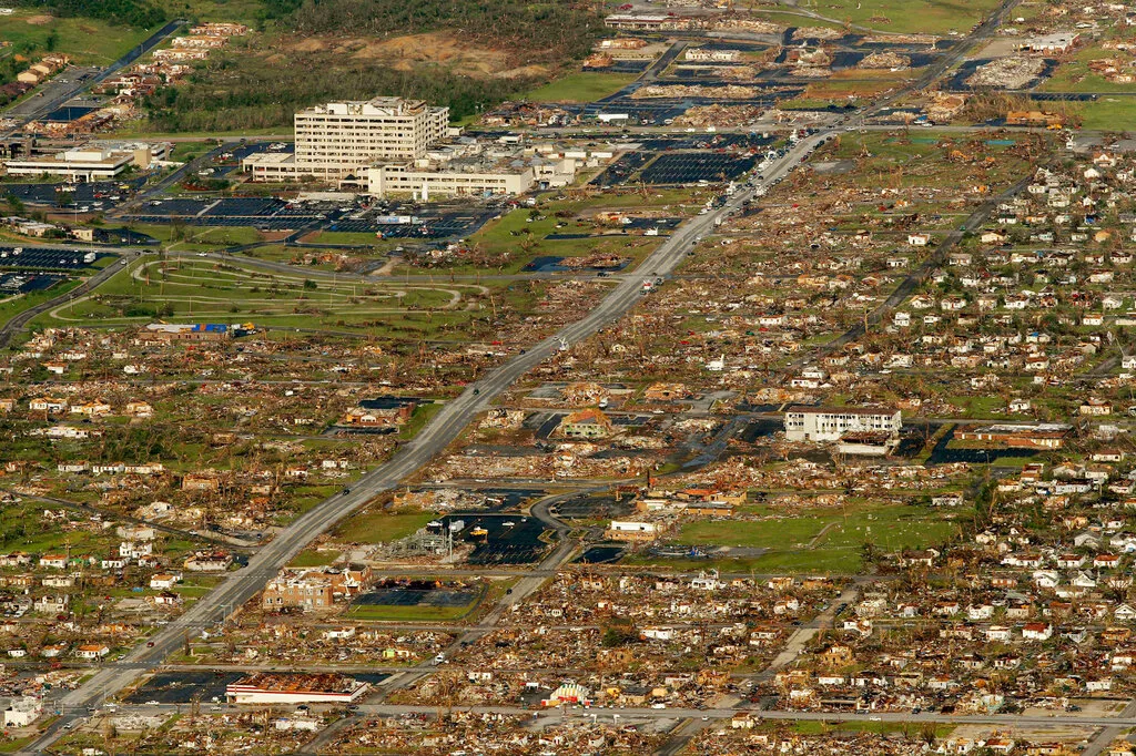 The EF-5, Multi-vortex tornado that hit Joplin, Missouri, claimed the lives of 161 people and injured more than 1,100. It also damaged 8,000 buildings.