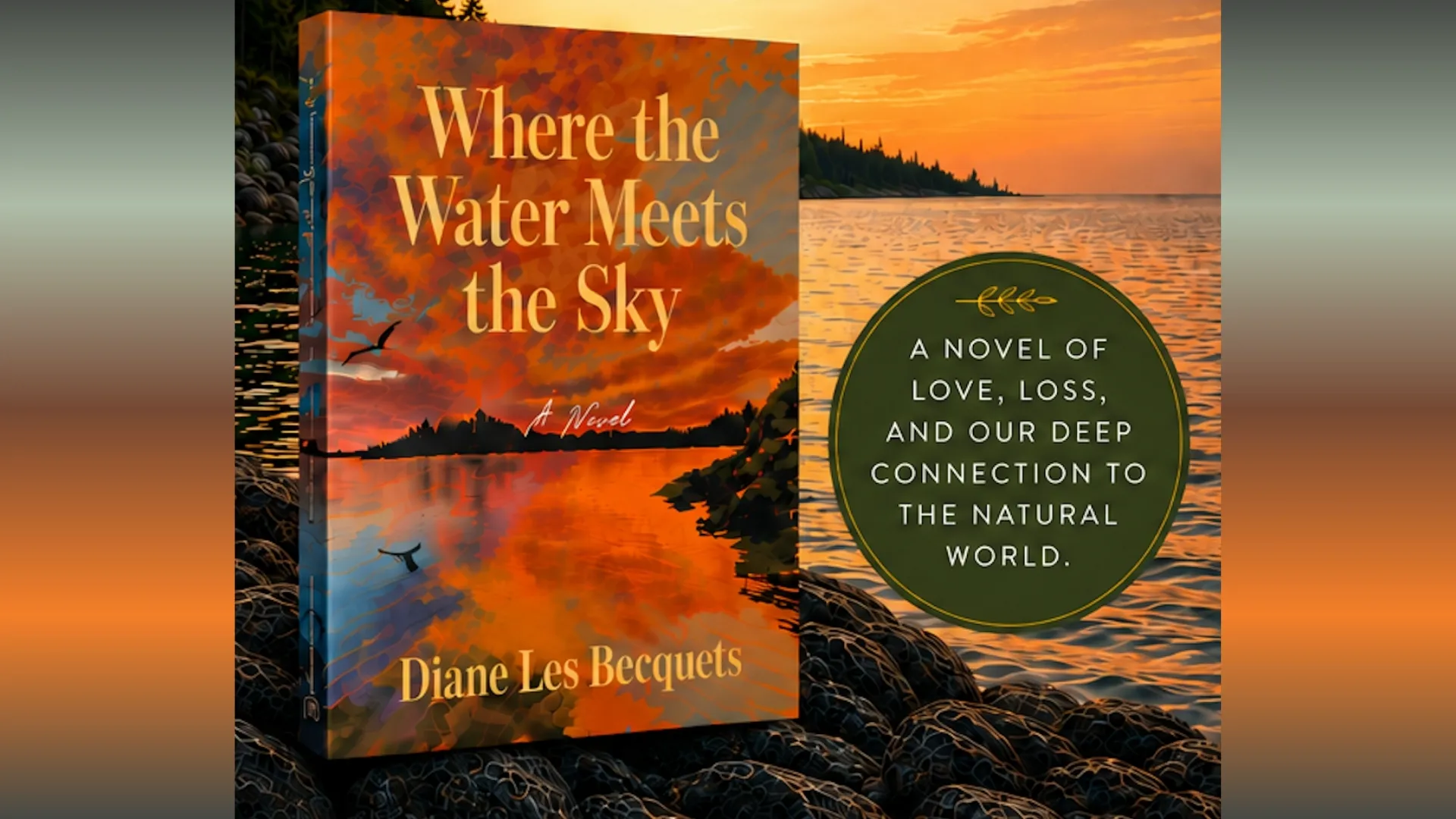 Diane Les Becquets’ Novel Where the Water Meets the Sky
