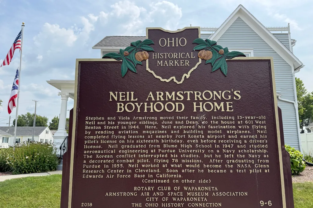 Neil Armstrong’s boyhood home