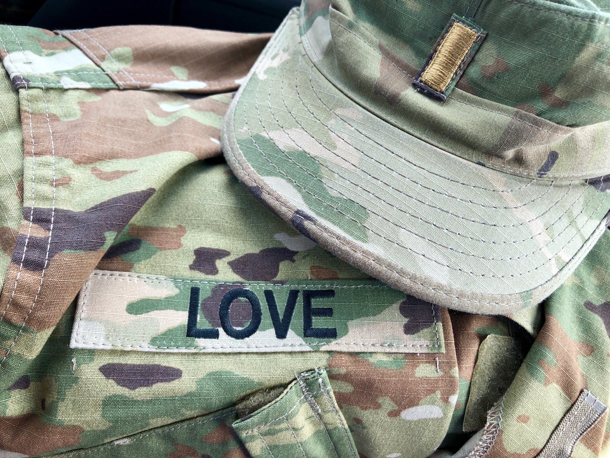 The Loves serving our country