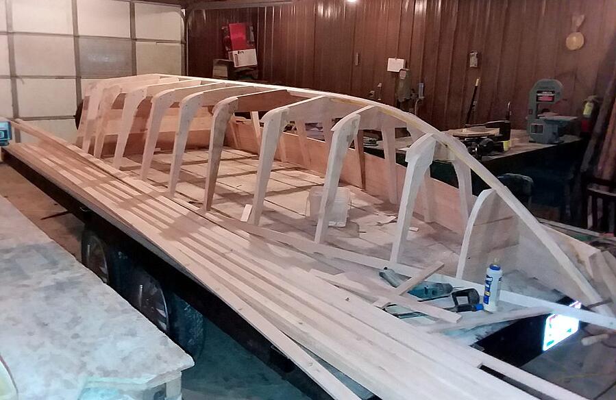The boat to be