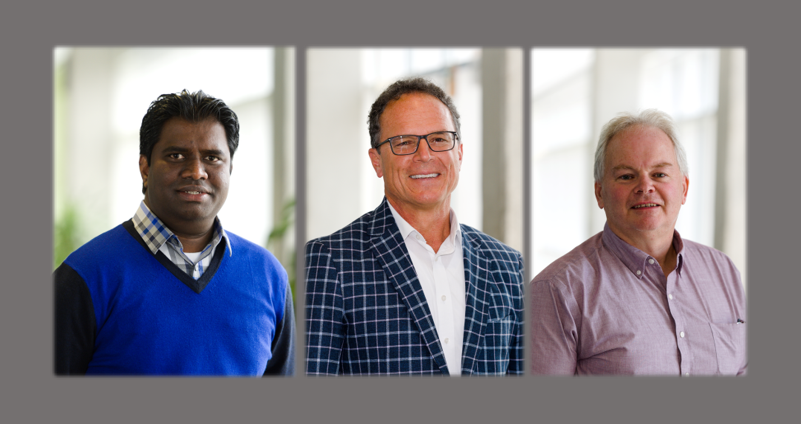 Drs. Elisha Injeti, Rocco Rotello and Tim Veenstra