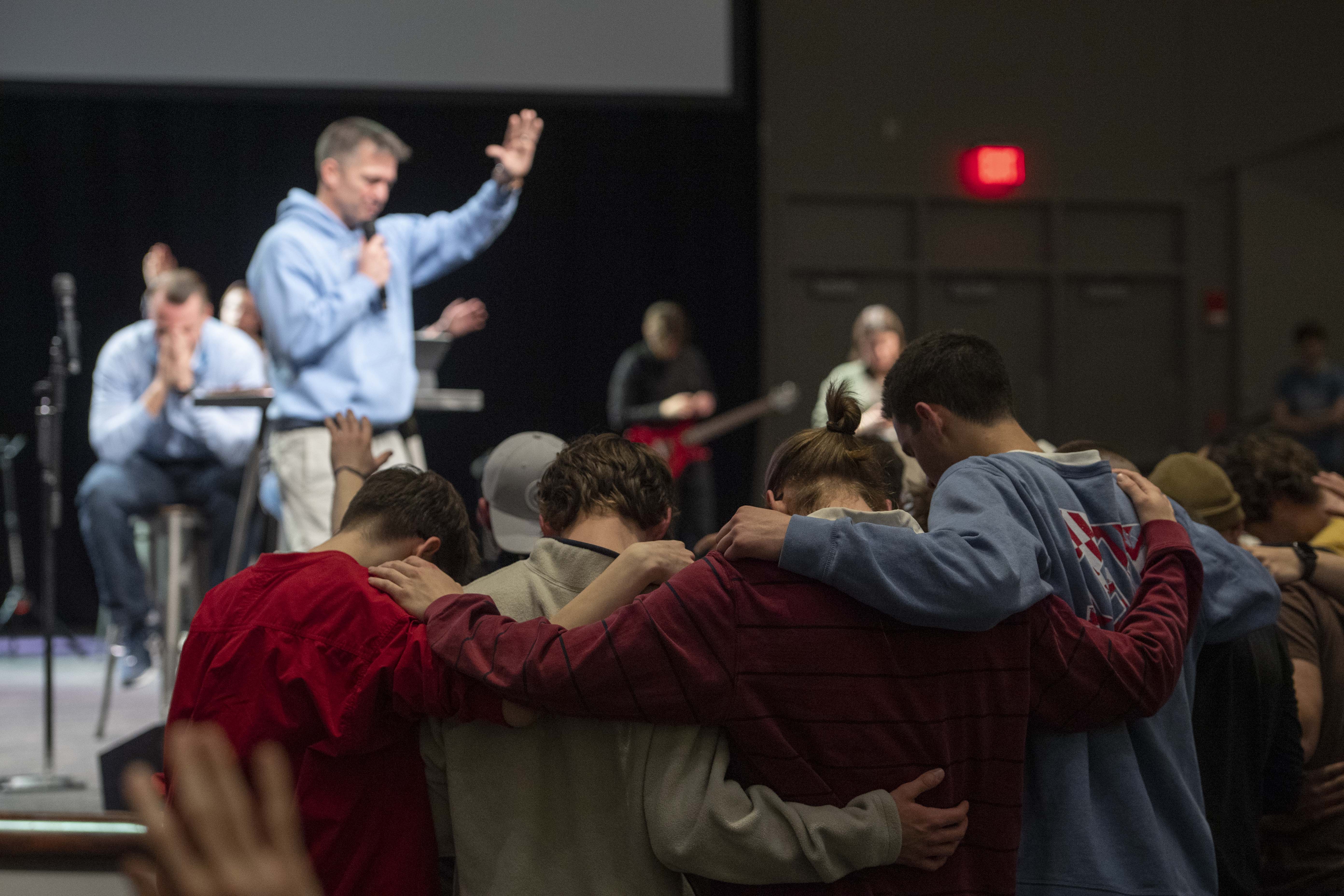 "Some students continued to linger, praying and singing. I noticed a young lady with a beaming smile waiting to talk to me. Her first words were,