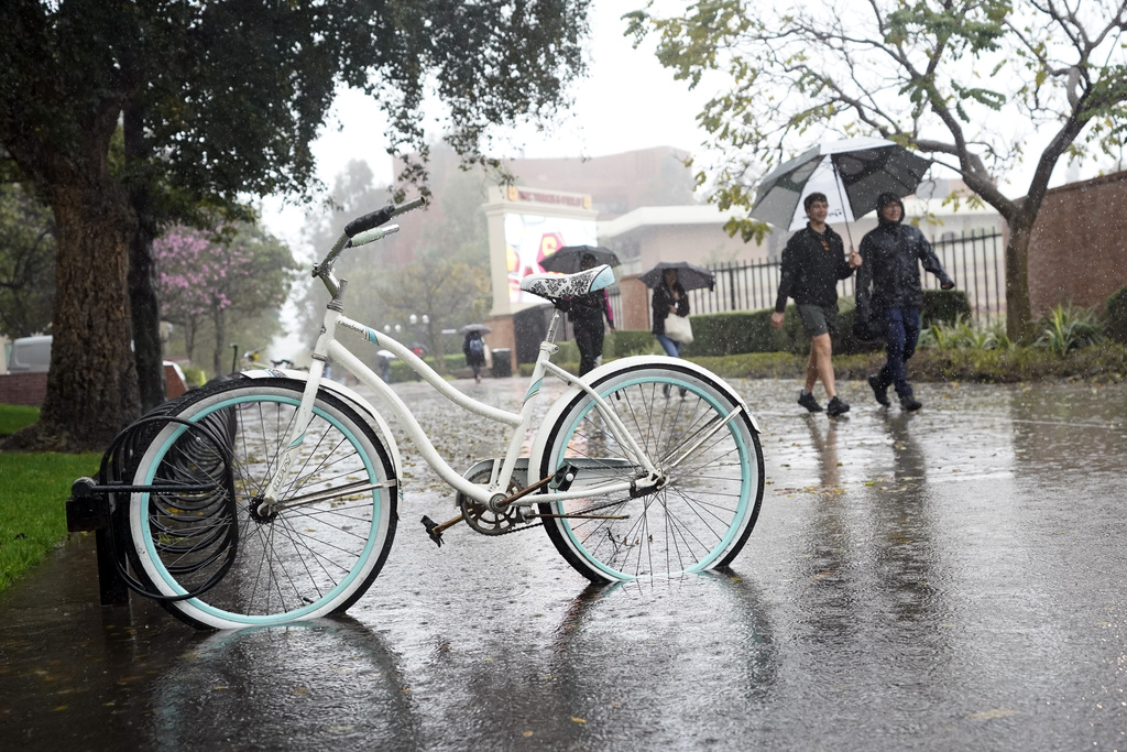 Rain in Los Angeles