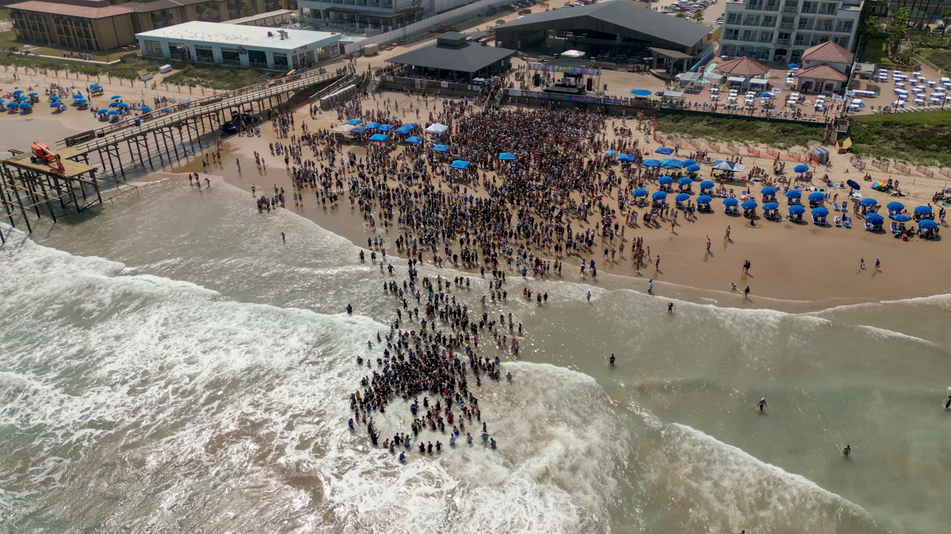 Spring Breakers baptized