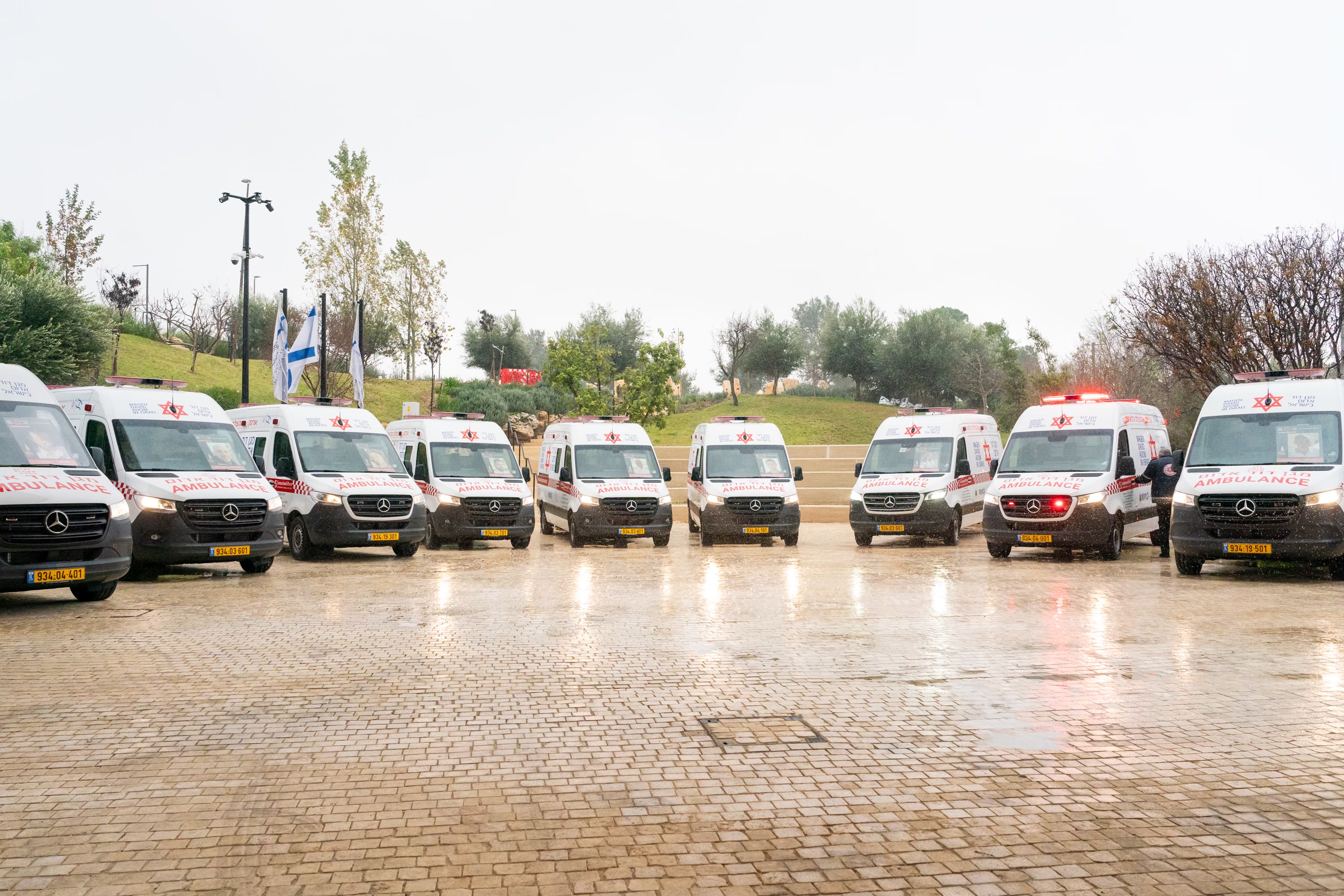 Ambulances purchased for Israel by Samaritan