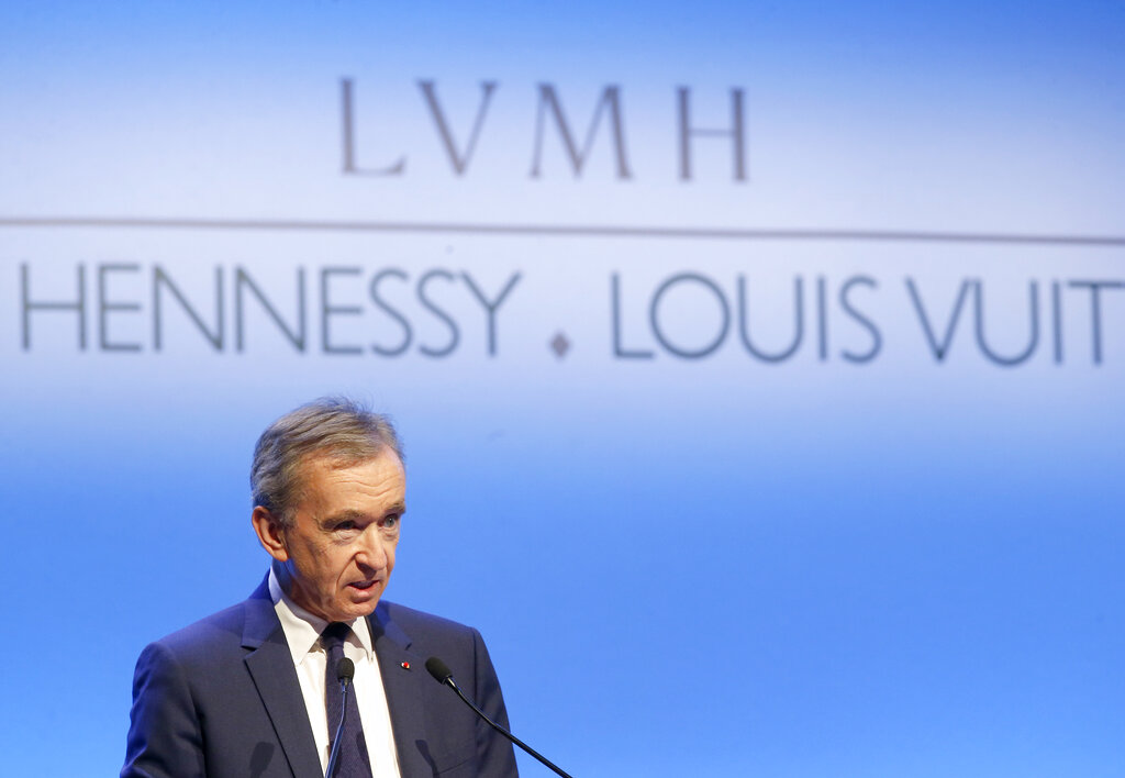 CEO of LVMH Bernard Arnault