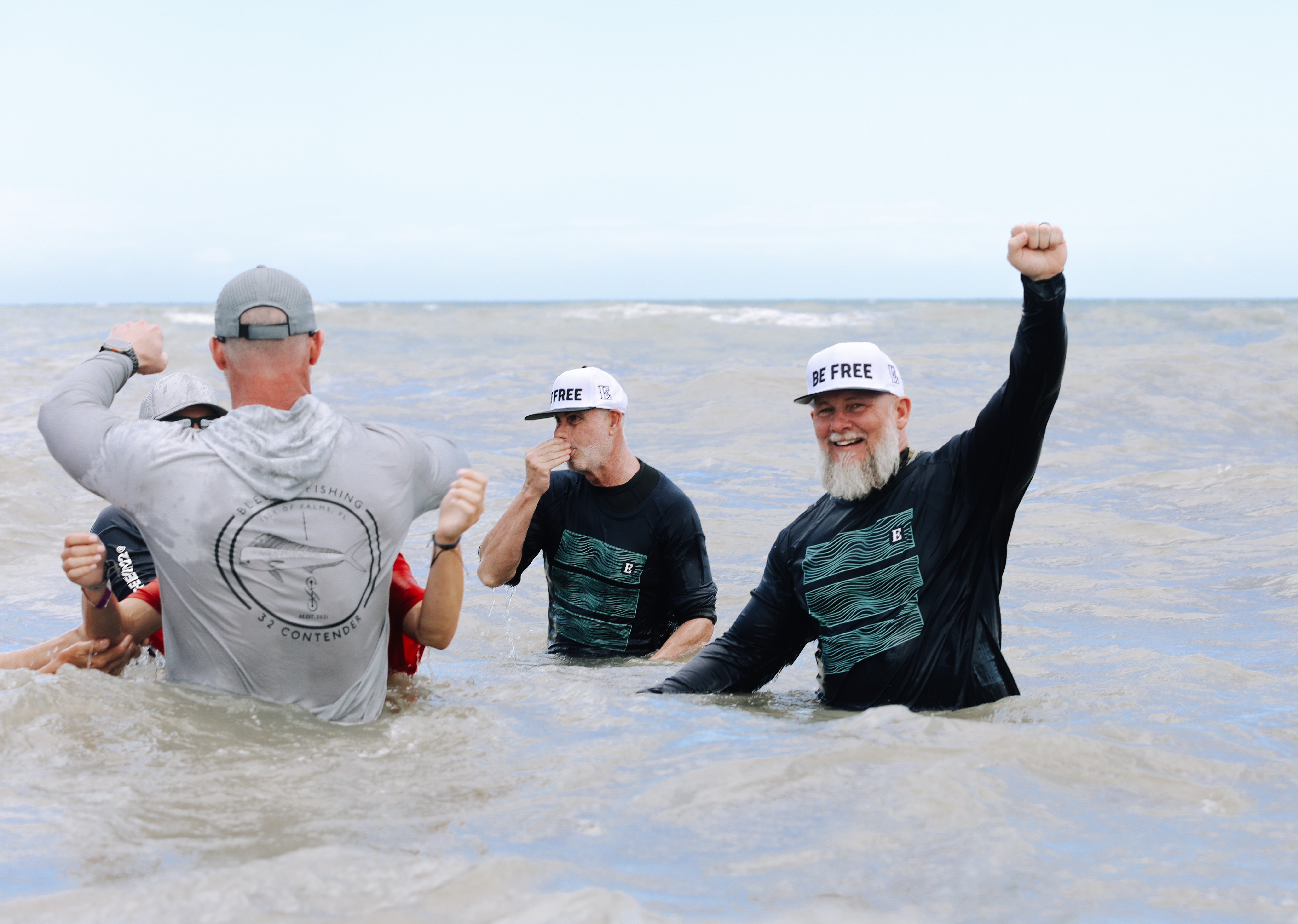 People in ocean